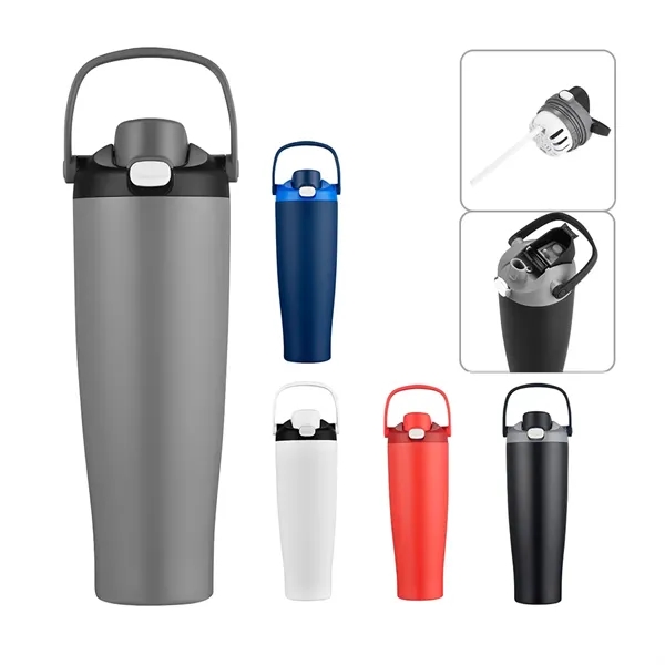 40 oz Top Carry Vacuum Tumbler... from ASI 31517 Admart Products