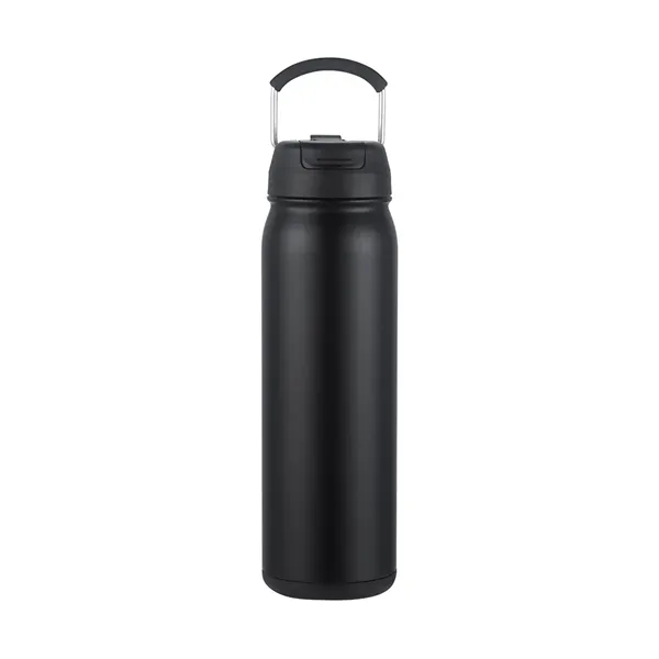 24 oz Top Carry Vacuum Bottle with Twist-Bottom Compartment... from ASI 31517 Admart Products