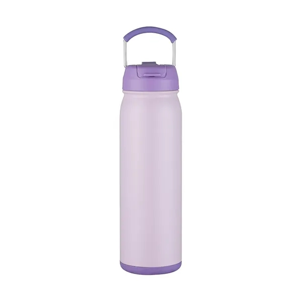 24 oz Top Carry Vacuum Bottle with Twist-Bottom Compartment... from ASI 31517 Admart Products
