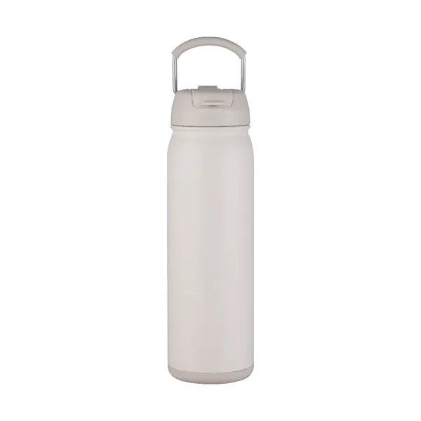 24 oz Top Carry Vacuum Bottle with Twist-Bottom Compartment... from ASI 31517 Admart Products