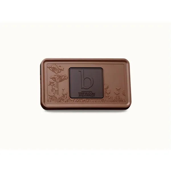 Custom engraved dark, milk or white chocolate 8oz. combo bar.... from ASI 44897 Chocolate Chocolate