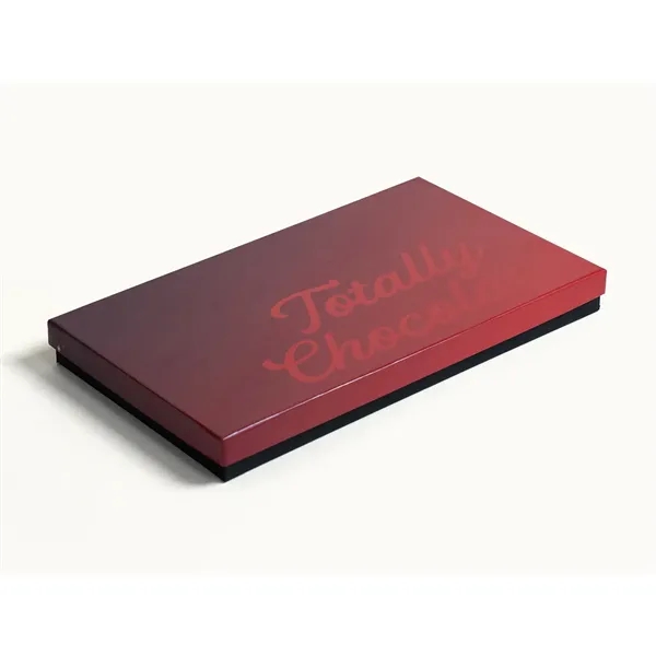 Custom engraved dark, milk or white chocolate 8oz. combo bar.... from ASI 44897 Chocolate Chocolate