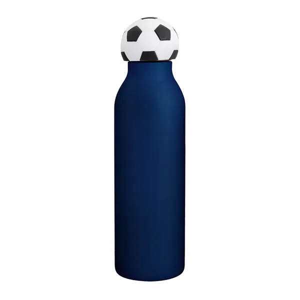 Soccer Top 25 oz Double-Wall Stainless Bottle... from ASI 46755 Cosmo Promos