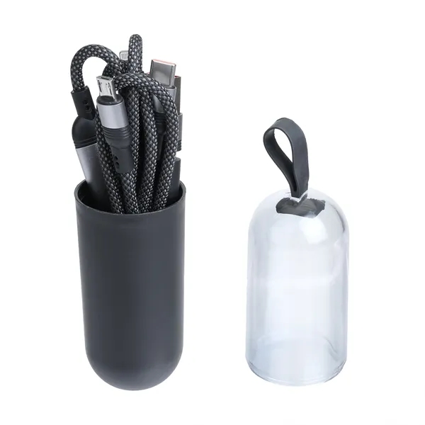 Item #SJ-63T 100W 3-in-1 Charging Cable w/ Tube