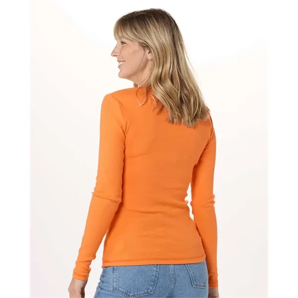 Boxercraft Women's Harper Long Sleeve Henley... from ASI 84358 S&S Activewear