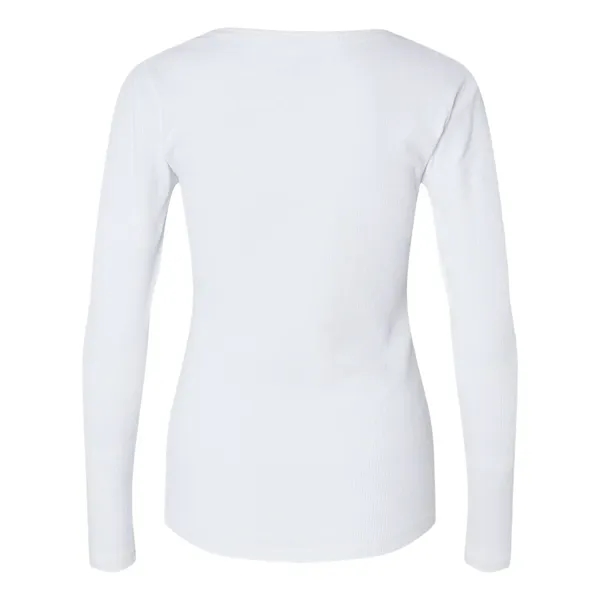 Boxercraft Women's Harper Long Sleeve Henley... from ASI 84358 S&S Activewear