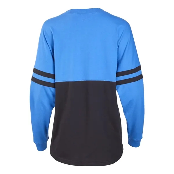 Boxercraft Women's Pom Pom Long Sleeve Jersey T-Shirt... from ASI 84358 S&S Activewear