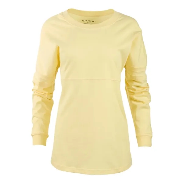 Boxercraft Women's Pom Pom Long Sleeve Jersey T-Shirt... from ASI 84358 S&S Activewear