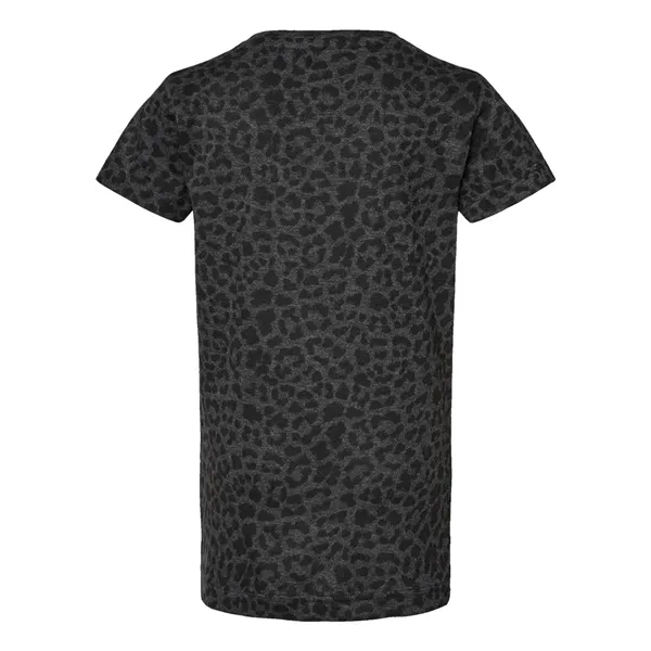 Girls' longer length t-shirt with taped neck. Blank product.... from ASI 84358 S&S Activewear