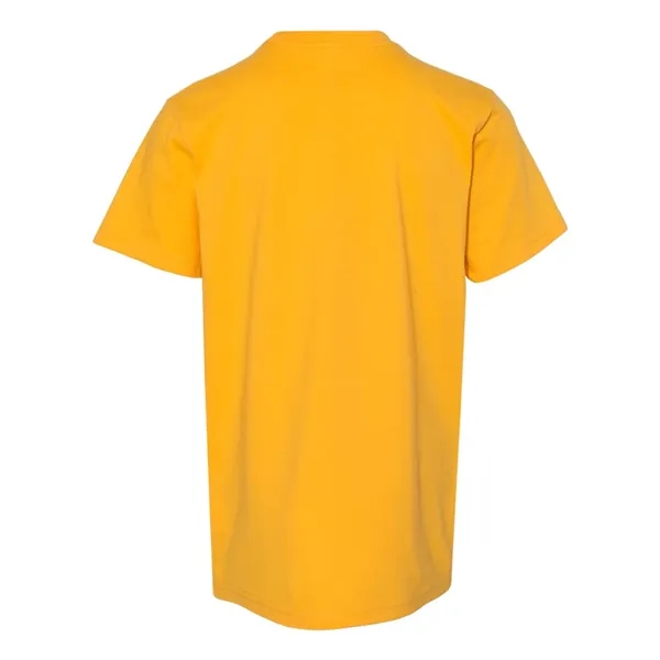 Soft form fitting fine jersey youth T-shirt. Blank product.... from ASI 84358 S&S Activewear