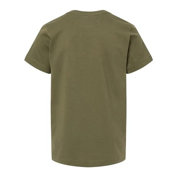 Soft form fitting fine jersey youth T-shirt. Blank product.... from ASI 84358 S&S Activewear