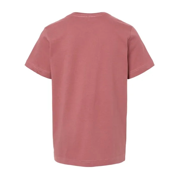 Soft form fitting fine jersey youth T-shirt. Blank product.... from ASI 84358 S&S Activewear