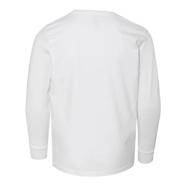 LAT Youth Fine Jersey Long Sleeve Tee; ribbed collar and cuffs.... from ASI 84358 S&S Activewear