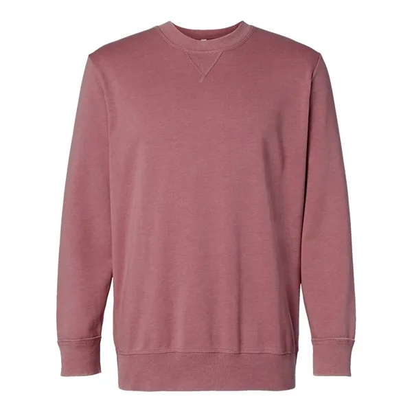 LAT Unisex Vintage Wash Fleece Crewneck Sweatshirt... from ASI 84358 S&S Activewear