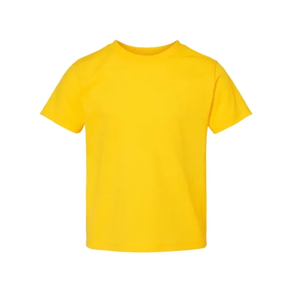 Youth, 5.5 oz. 100% cotton jersey knit short sleeve cotton T-Shirt.... from ASI 84358 S&S Activewear