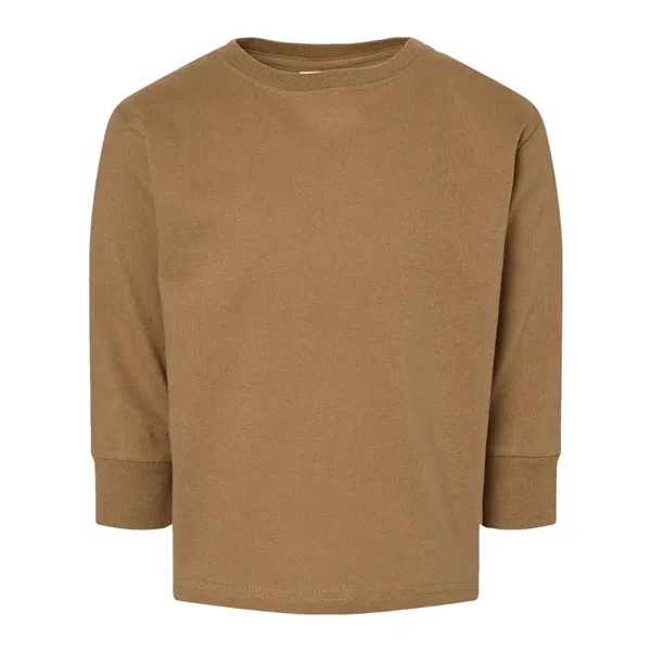Rabbit Skins Fine Jersey Toddler Long Sleeve T-Shirt, blank.... from ASI 84358 S&S Activewear