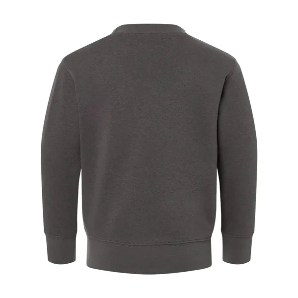 Toddler fleece sweatshirt made of cotton/polyester with coverstitched details.... from ASI 84358 S&S Activewear