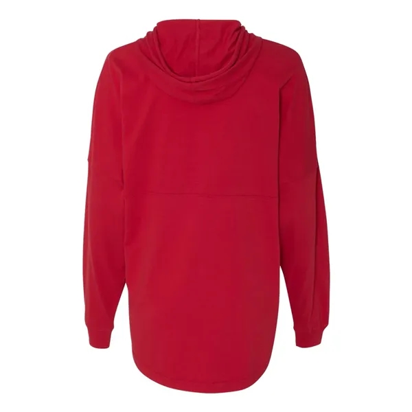Long-sleeve t-shirt with jersey hood and matching draw cord.... from ASI 84358 S&S Activewear