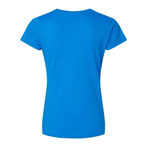 Women's fine jersey longer length T-shirt. Blank product.... from ASI 84358 S&S Activewear