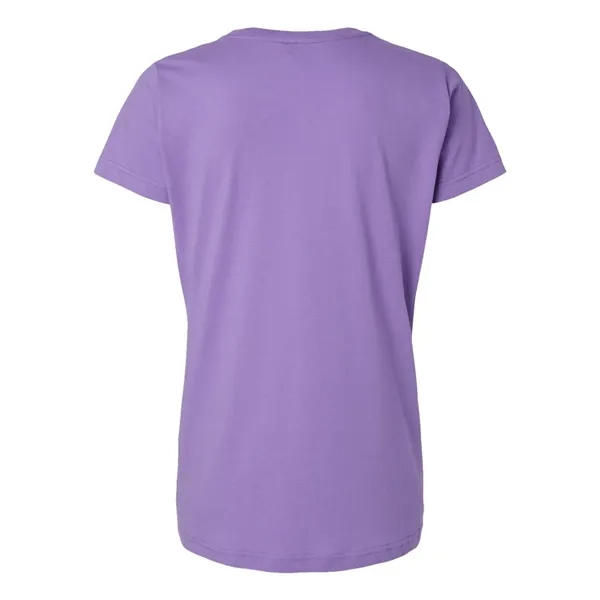 Women's fine jersey longer length T-shirt. Blank product.... from ASI 84358 S&S Activewear