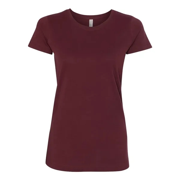Women's fine jersey longer length T-shirt. Blank product.... from ASI 84358 S&S Activewear