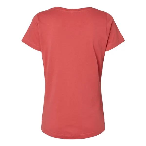 Women's fine jersey longer length T-shirt. Blank product.... from ASI 84358 S&S Activewear