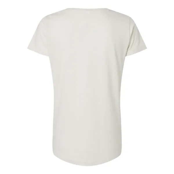 Women's fine jersey longer length T-shirt. Blank product.... from ASI 84358 S&S Activewear