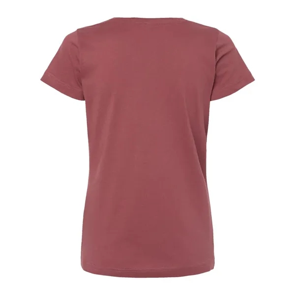 Women's fine jersey longer length T-shirt. Blank product.... from ASI 84358 S&S Activewear