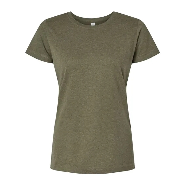 Women's fine jersey longer length T-shirt. Blank product.... from ASI 84358 S&S Activewear