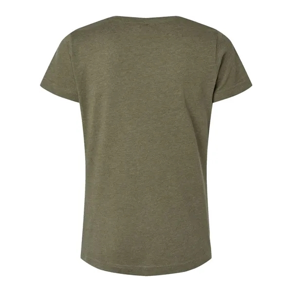Women's fine jersey longer length T-shirt. Blank product.... from ASI 84358 S&S Activewear