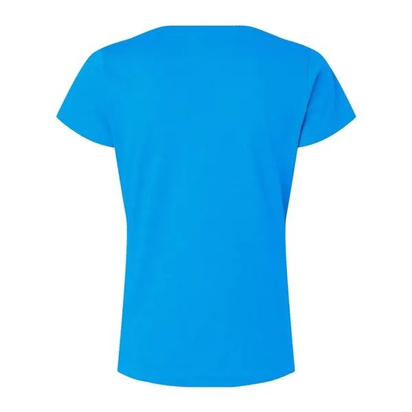 Women's fine jersey longer length T-shirt. Blank product.... from ASI 84358 S&S Activewear