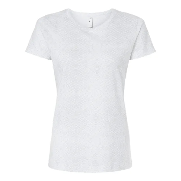 Women's fine jersey longer length T-shirt. Blank product.... from ASI 84358 S&S Activewear