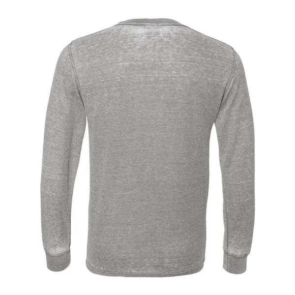 Vintage zen thermal long sleeve T-shirt with acid washing. Blank product.... from ASI 84358 S&S Activewear