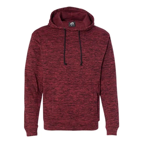 J. America Cosmic Fleece Hooded Pullover Sweatshirt, blank.... from ASI 84358 S&S Activewear