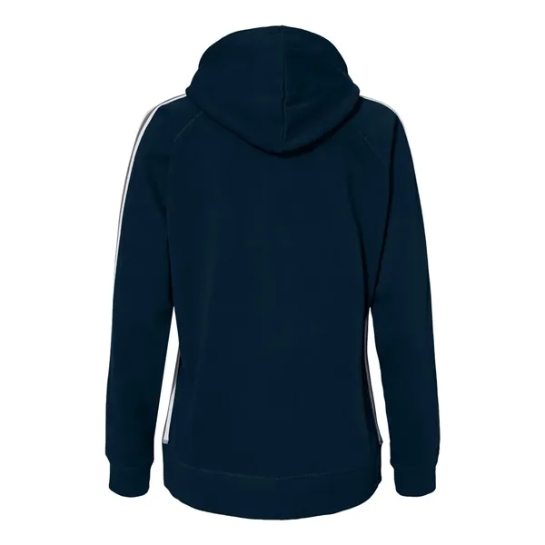 J. America Women's Rival Fleece Hooded Sweatshirt... from ASI 84358 S&S Activewear