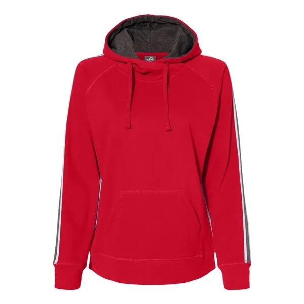 J. America Women's Rival Fleece Hooded Sweatshirt... from ASI 84358 S&S Activewear