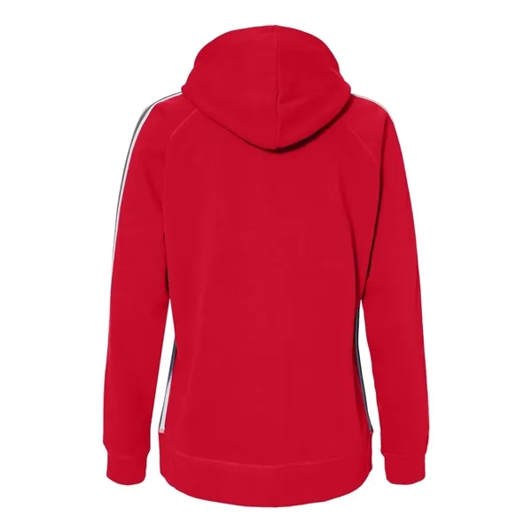 J. America Women's Rival Fleece Hooded Sweatshirt... from ASI 84358 S&S Activewear