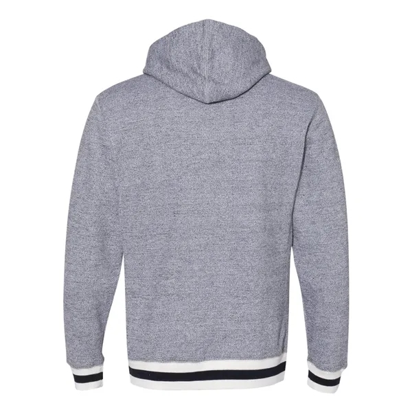 Peppered Fleece Lapover Hooded Pullover... from ASI 84358 S&S Activewear