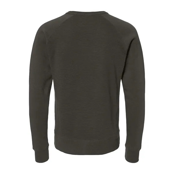 J. America Ripple Fleece Raglan Crewneck Sweatshirt... from ASI 84358 S&S Activewear