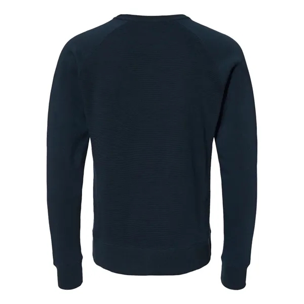 J. America Ripple Fleece Raglan Crewneck Sweatshirt... from ASI 84358 S&S Activewear