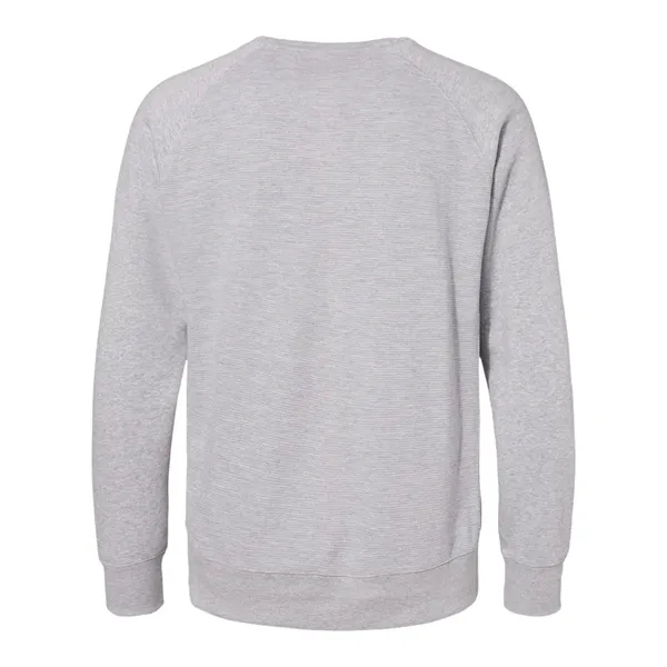J. America Ripple Fleece Raglan Crewneck Sweatshirt... from ASI 84358 S&S Activewear
