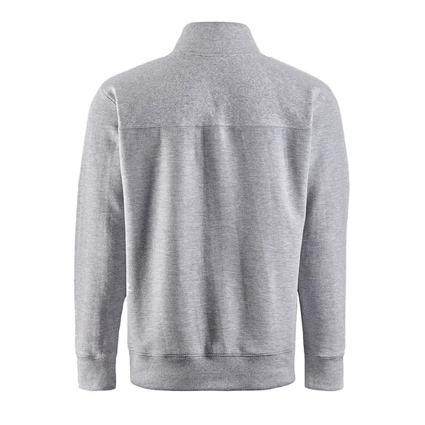 J. America Ripple Fleece Snap Sweatshirt... from ASI 84358 S&S Activewear
