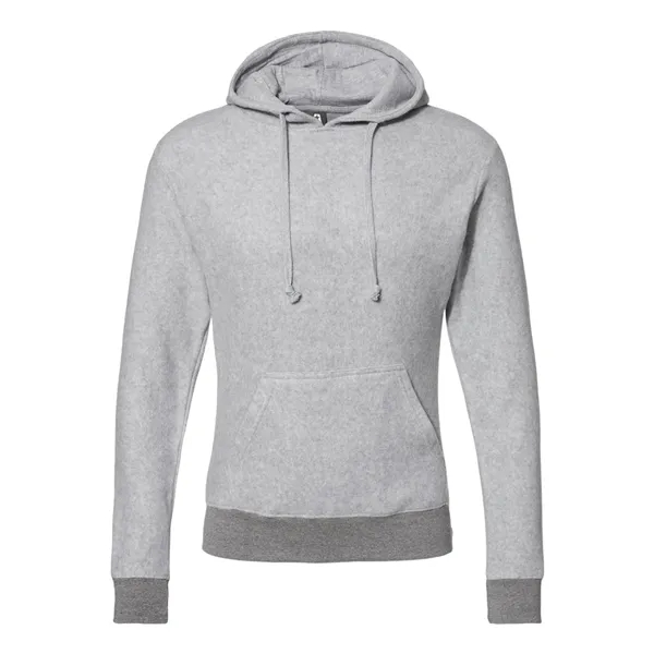 J. America Flip Side Fleece Hooded Pullover... from ASI 84358 S&S Activewear