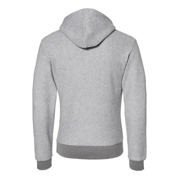 J. America Flip Side Fleece Hooded Pullover... from ASI 84358 S&S Activewear