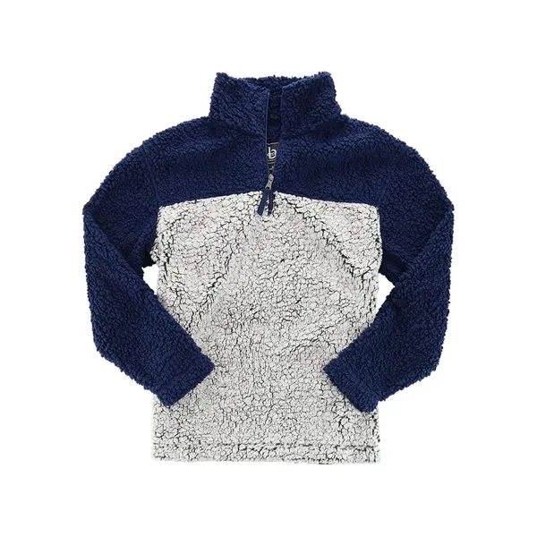Unisex Sherpa Quarter-Zip Pullover... from ASI 84358 S&S Activewear