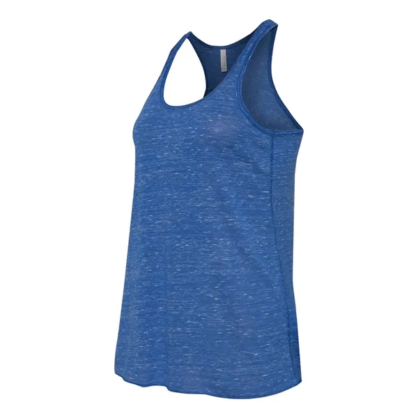 Women's flowy racerback tank top with several fabrications for different colors.... from ASI 84358 S&S Activewear