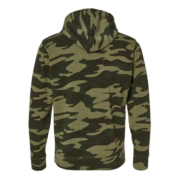 Triblend hooded pullover sweatshirt, coverstitched throughout, with a front pouch pocket... from ASI 84358 S&S Activewear