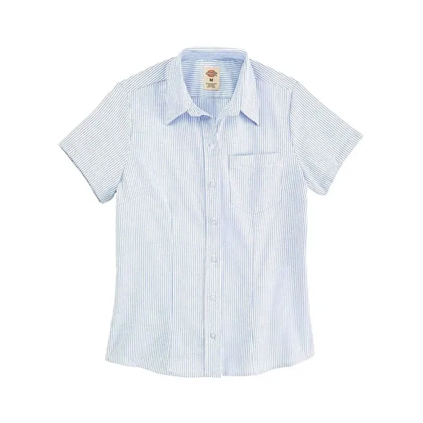 Dickies Women's Short Sleeve Stretch Oxford Shirt... from ASI 84358 S&S Activewear