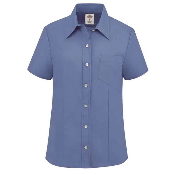 Dickies Women's Short Sleeve Stretch Oxford Shirt... from ASI 84358 S&S Activewear