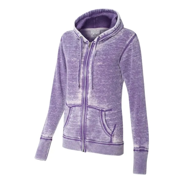 Women's full-zip hooded sweatshirt. Blank product.... from ASI 84358 S&S Activewear
